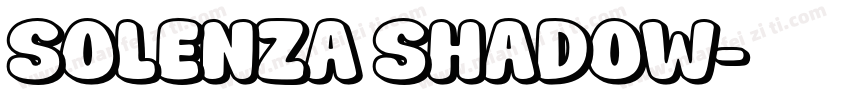 Solenza Shadow字体转换